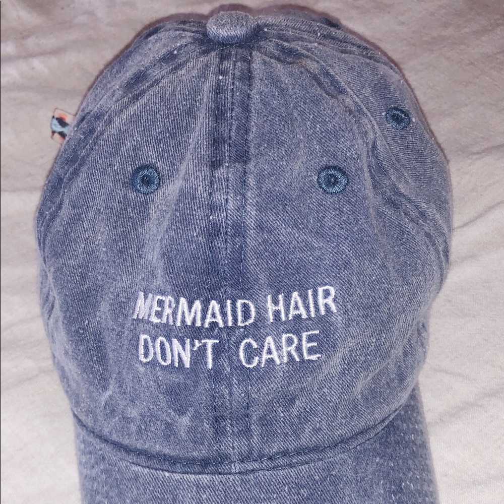 mermaid ball cap